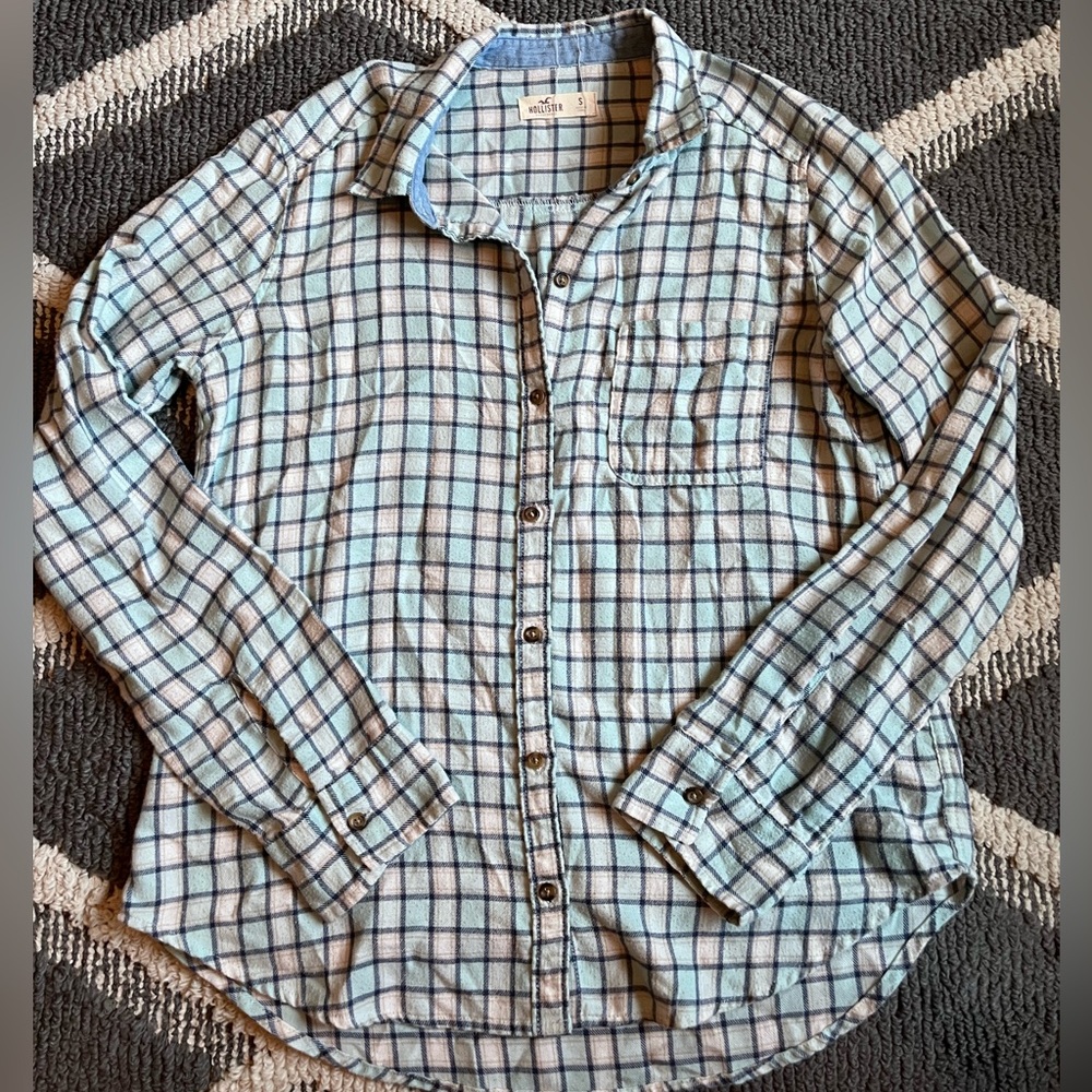Hollister Plaid Long Sleeve